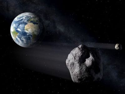 سیارک خطرناکی که به سمت زمین می‌آید