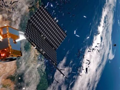 ماهواره روسی ابری از زباله فضایی در مدار زمین ایجاد کرد