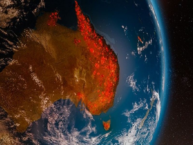  با یک ابزار نقشه برداری تعاملی می‌توان  خطر آتش سوزی جنگلهای  استرالیا را پیش بینی کرد