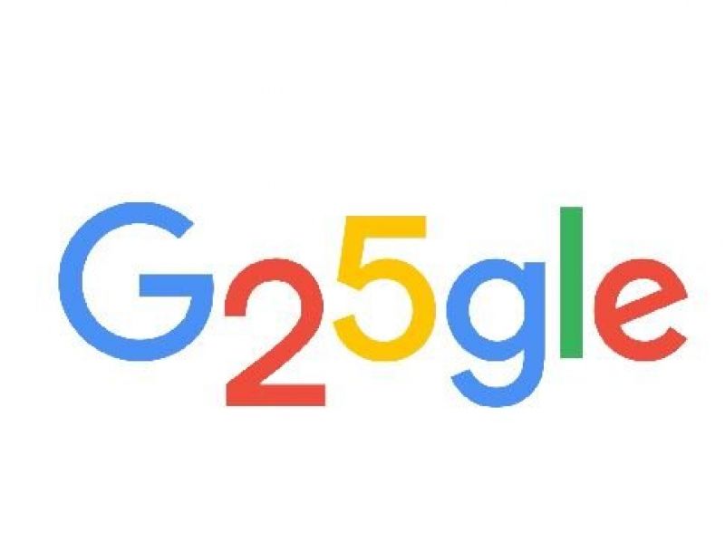 گوگل ۲۵ ساله شد