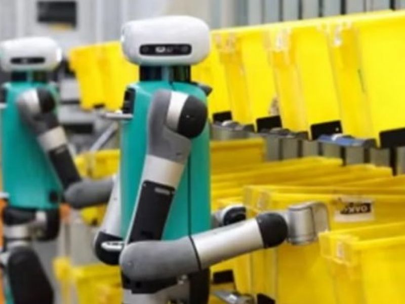 سرعت ربات جدید آمازون از انسان هم بیشتر است!